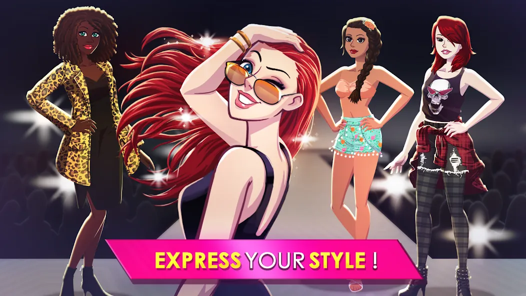 Fashion Fever: Dress Up Game (Фэшн Фивер) [МОД Много монет] Screenshot 1