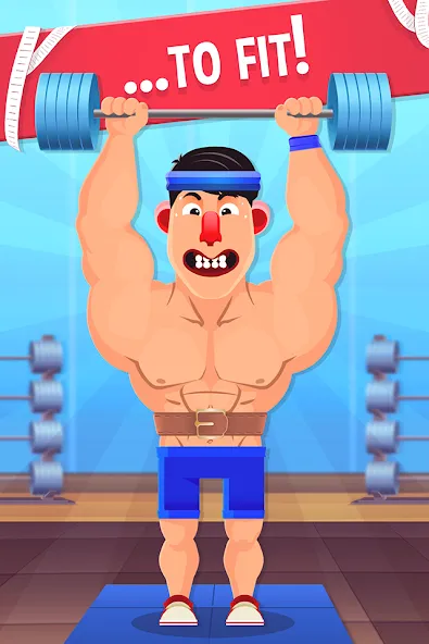 Fat No More: Sports Gym Game! (Фэт Но Море) [МОД Unlimited Money] Screenshot 2