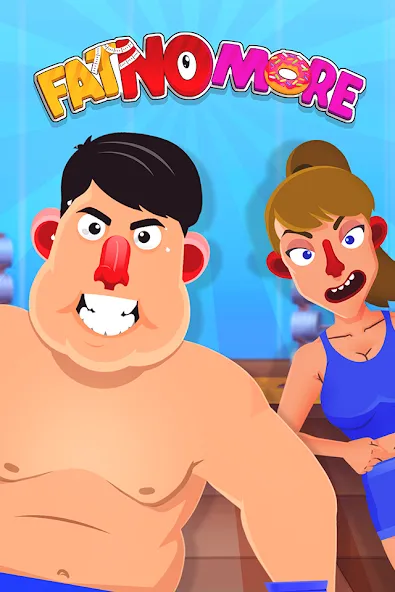 Fat No More: Sports Gym Game! (Фэт Но Море) [МОД Unlimited Money] Screenshot 5