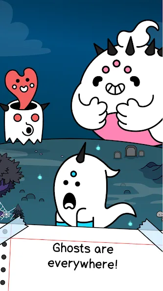 Ghost Evolution: Merge Spirits (Гост Эволюшн) [МОД Много монет] Screenshot 1