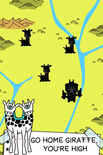 Giraffe Evolution: Idle Game (Жираф Эволюция) [МОД Меню] Screenshot 3