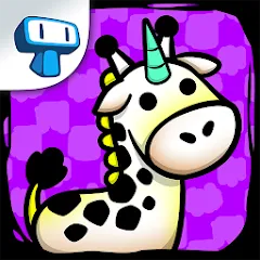 Скачать взломанную Giraffe Evolution: Idle Game (Жираф Эволюция)  [МОД Меню]