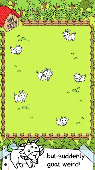 Goat Evolution: Animal Merge (Гоат Эволюшн) [МОД Много денег] Screenshot 2