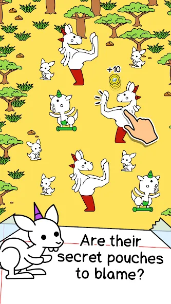 Kangaroo Evolution: Simulator (Кенгуру Эволюция) [МОД Все открыто] Screenshot 2