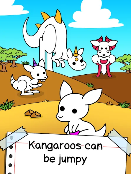 Kangaroo Evolution: Simulator (Кенгуру Эволюция) [МОД Все открыто] Screenshot 5