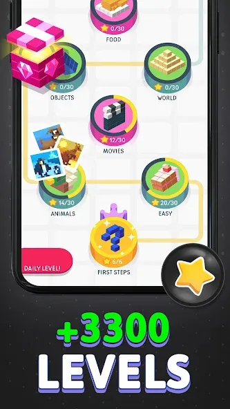 Nonogram Logic Pic: Pictogram (Нонограм Логик Пик) [МОД Меню] Screenshot 2