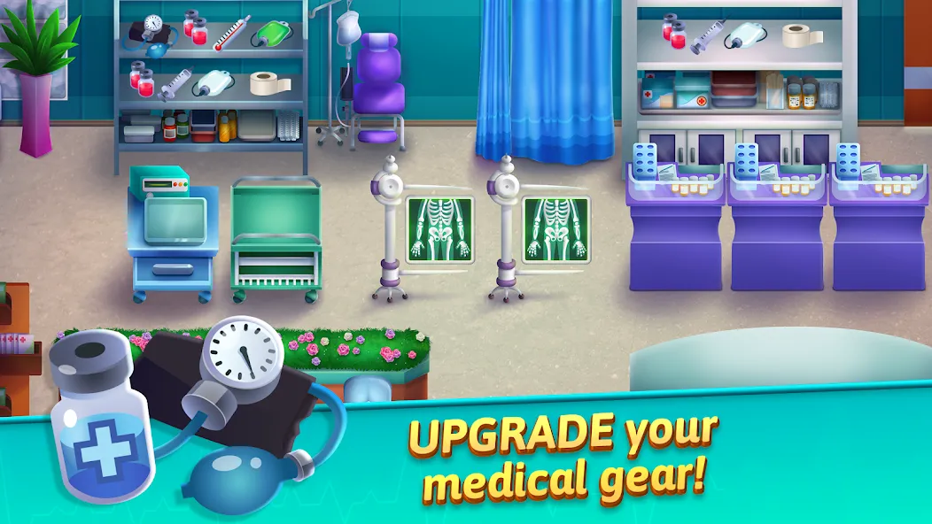 Medicine Dash: Hospital Game (Медицинский Дэш) [МОД Меню] Screenshot 3