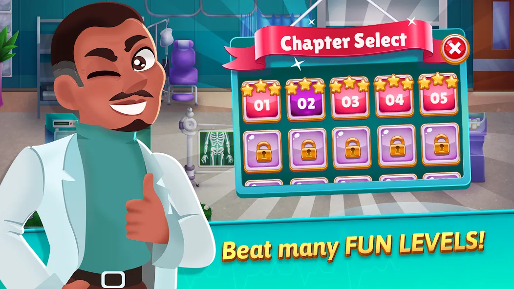 Medicine Dash: Hospital Game (Медицинский Дэш) [МОД Меню] Screenshot 4