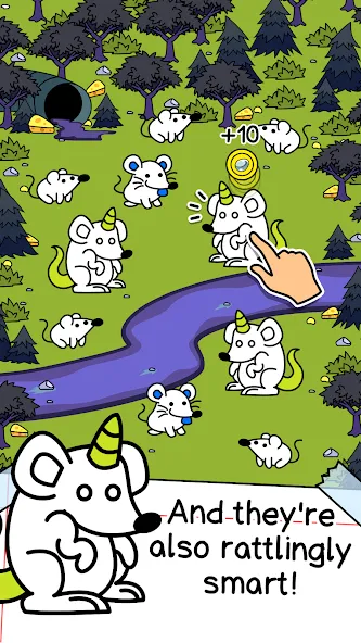 Mouse Evolution: Mutant Rats (Маус Эволюшн) [МОД Все открыто] Screenshot 2