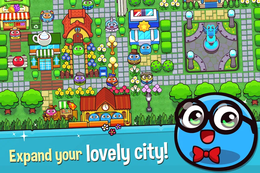 My Boo Town: City Builder Game (Май Бу Таун) [МОД Бесконечные монеты] Screenshot 3