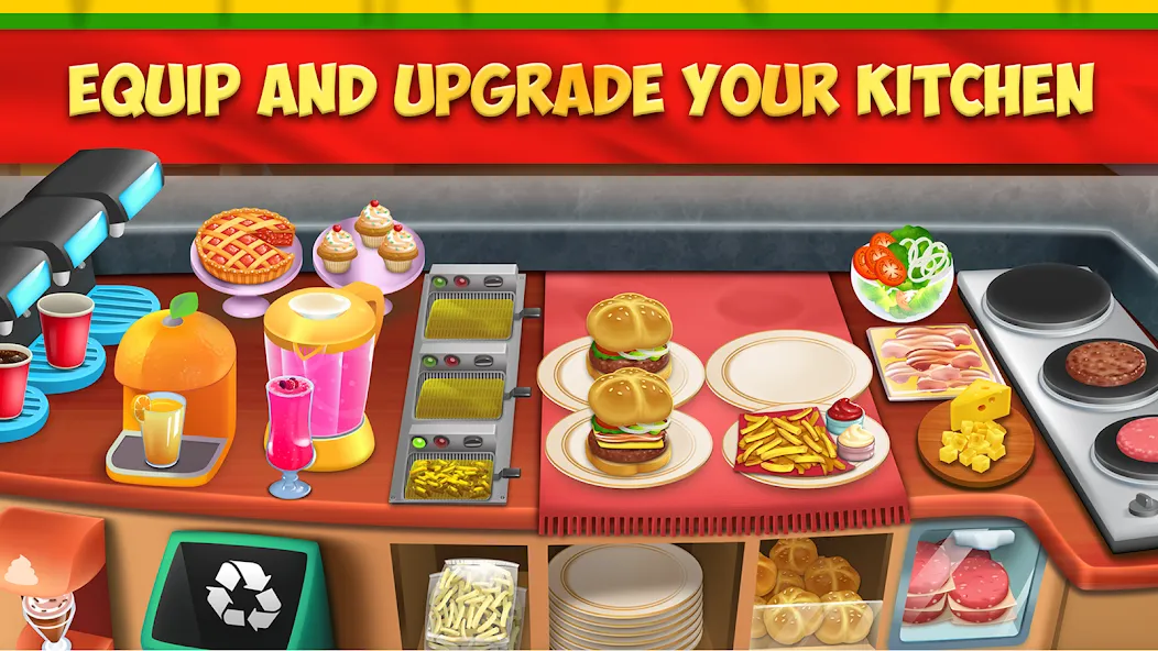 My Burger Shop 2: Food Game (Мой Бургер Шоп 2) [МОД Меню] Screenshot 4