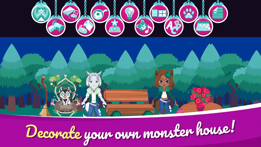 My Monster House: Doll Games (Май Монстер Хаус) [МОД Unlocked] Screenshot 1