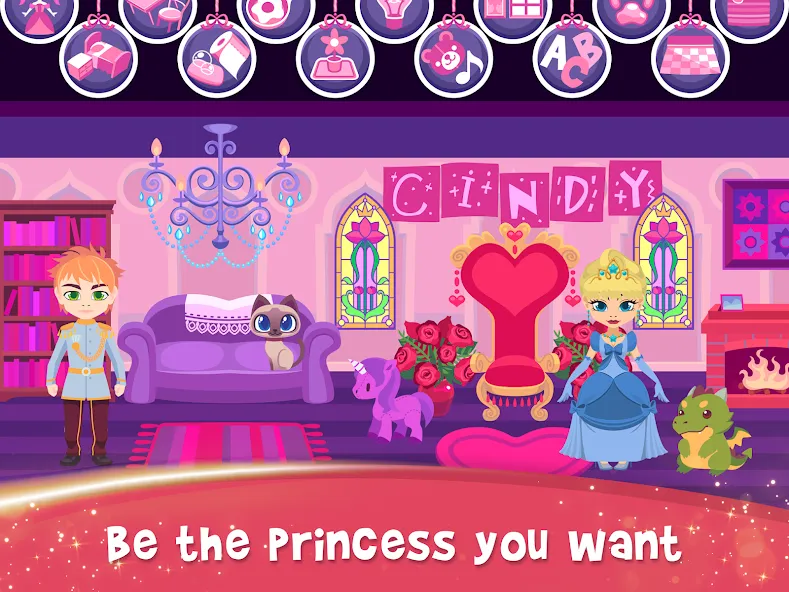 My Princess Castle: Doll Game (Мой Принцессин Замок) [МОД Бесконечные деньги] Screenshot 1