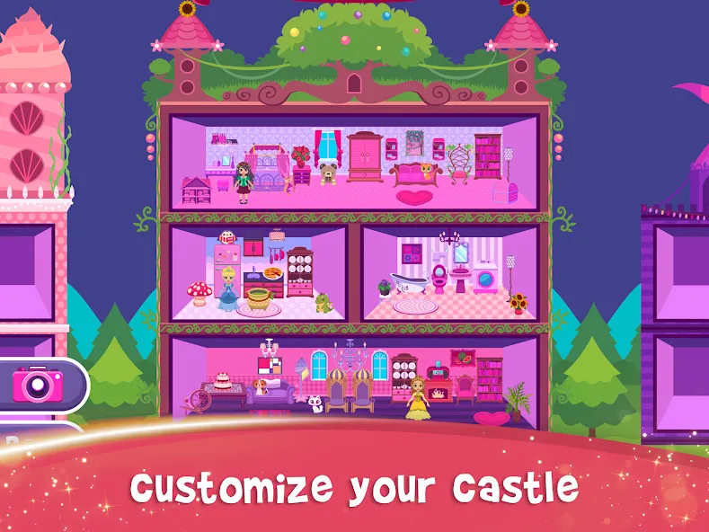 My Princess Castle: Doll Game (Мой Принцессин Замок) [МОД Бесконечные деньги] Screenshot 3