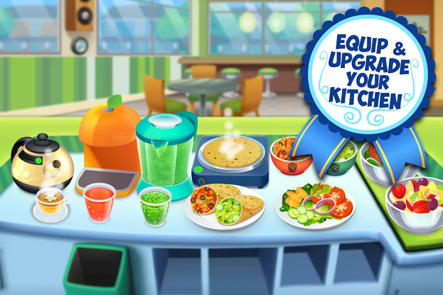 My Salad Bar: Veggie Food Game (Мой салатбар) [МОД Все открыто] Screenshot 4