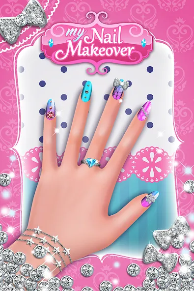 My Nail Makeover: Nail Salon (Моя маникюрная переменка) [МОД Меню] Screenshot 1