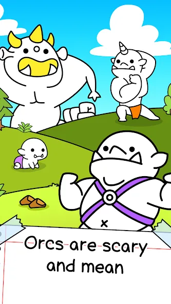 Orc Evolution: Create Monsters (Орк Эволюшн) [МОД Menu] Screenshot 1