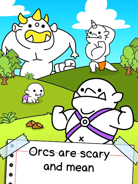 Orc Evolution: Create Monsters (Орк Эволюшн) [МОД Menu] Screenshot 5