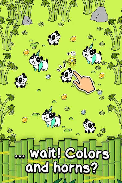 Panda Evolution: Idle Clicker (Панда Эволюция) [МОД Много монет] Screenshot 2