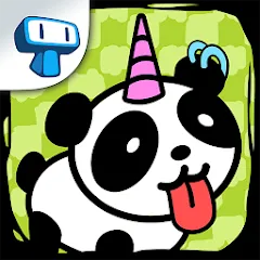 Взломанная Panda Evolution: Idle Clicker (Панда Эволюция)  [МОД Много монет]