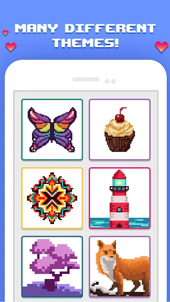 Pixelicious: Color Daily Pixel (Пикселическ) [МОД Mega Pack] Screenshot 2
