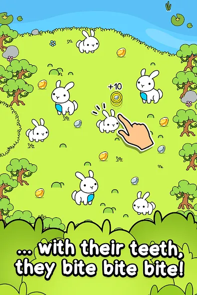 Rabbit Evolution: Merge Bunny (Рэббит Эволюшн) [МОД Unlimited Money] Screenshot 2
