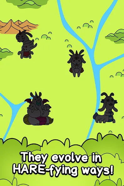 Rabbit Evolution: Merge Bunny (Рэббит Эволюшн) [МОД Unlimited Money] Screenshot 3