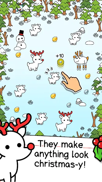 Reindeer Evolution: Idle Game (Рейндир Эволюция) [МОД Menu] Screenshot 2