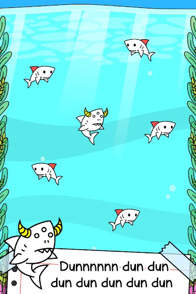 Shark Evolution: Idle Game (Шарк Эволюшн) [МОД Много денег] Screenshot 2