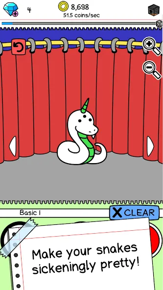 Snake Evolution: Idle Merge IO (Снейк Эволюшн) [МОД Все открыто] Screenshot 5