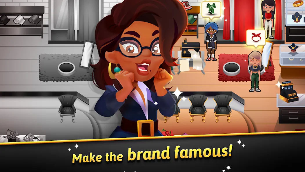 Hip Hop Salon Dash Beauty Game (Хипхоп салон Дэш красивая игра) [МОД Меню] Screenshot 2