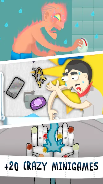 Toilet Time: Fun Mini Games (Туалетное время) [МОД Много монет] Screenshot 3