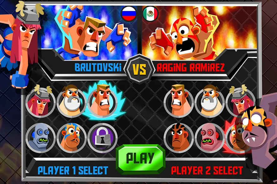 UFB 2: Fighting Champions Game (УФБ 2) [МОД Все открыто] Screenshot 2