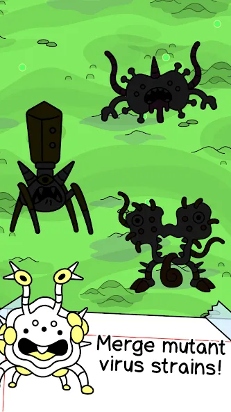Virus Evolution: Merge Game (Вирус Эволюшн) [МОД Mega Pack] Screenshot 3