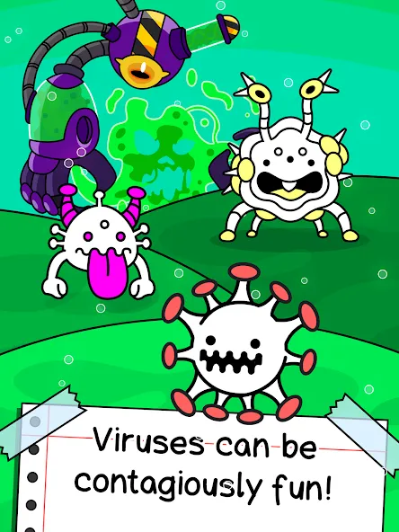 Virus Evolution: Merge Game (Вирус Эволюшн) [МОД Mega Pack] Screenshot 5
