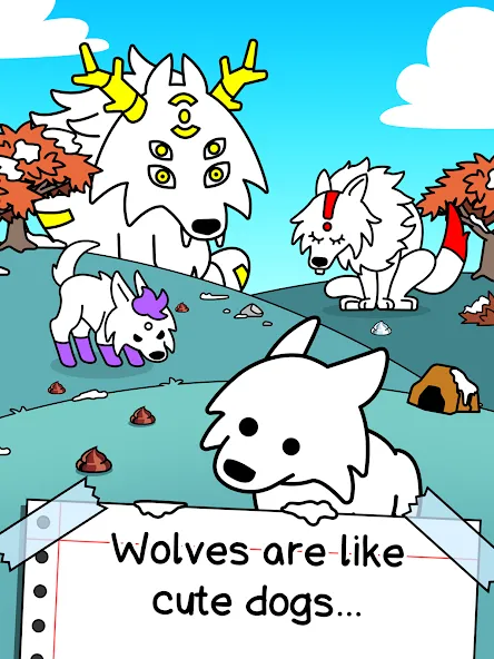 Wolf Evolution: Merge Wild Dog (Вульф Эволюшн) [МОД Все открыто] Screenshot 5