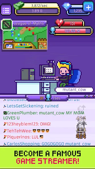xStreamer: Idle Simulator Game (хСтример) [МОД Mega Pack] Screenshot 1