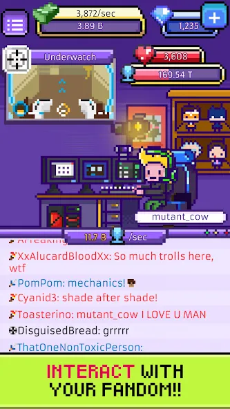 xStreamer: Idle Simulator Game (хСтример) [МОД Mega Pack] Screenshot 4