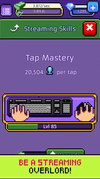 xStreamer: Idle Simulator Game (хСтример) [МОД Mega Pack] Screenshot 5
