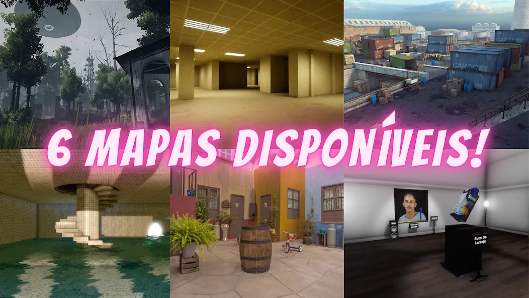 Nextbots Memes BR: Online/MP (Некстботс Мемес БР) [МОД Бесконечные деньги] Screenshot 2