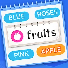 Взломанная Word Sort: Association Connect (Соннект Колорс)  [МОД Много денег]