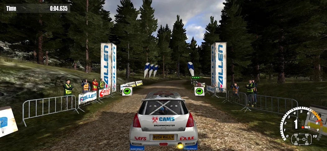 Rush Rally 3 Demo (Раш Ралли 3 Демо) [МОД Unlimited Money] Screenshot 1