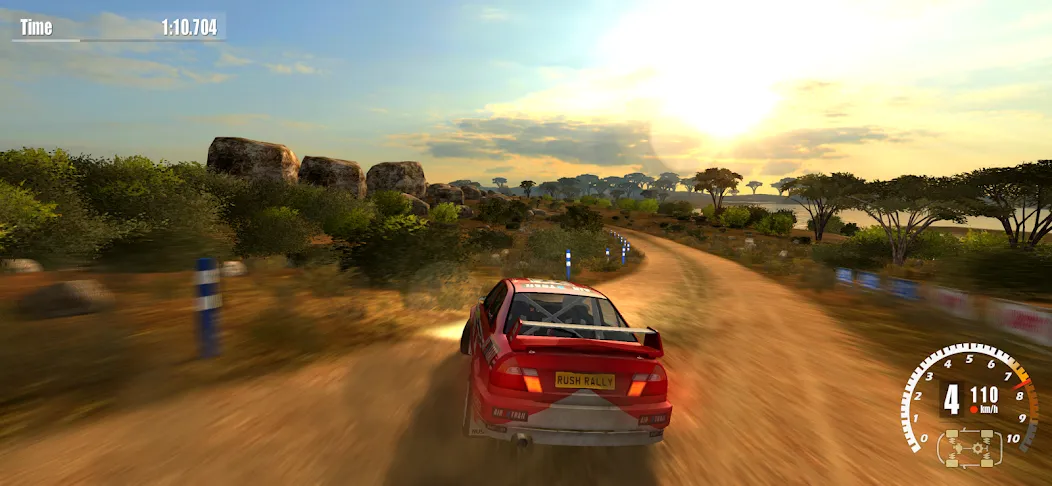 Rush Rally 3 Demo (Раш Ралли 3 Демо) [МОД Unlimited Money] Screenshot 2