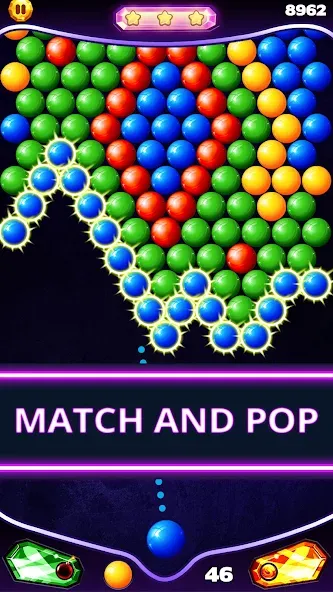 Bubble Shooter Classic (Бабл Шутер Классик) [МОД Menu] Screenshot 4