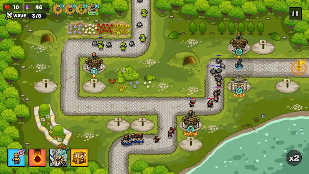 Gold tower defence M (Голд тауэр дефенс М) [МОД Mega Pack] Screenshot 4