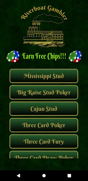 Riverboat Gambler (Ривербоат Гэмблер) [МОД Все открыто] Screenshot 1