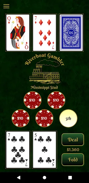 Riverboat Gambler (Ривербоат Гэмблер) [МОД Все открыто] Screenshot 2