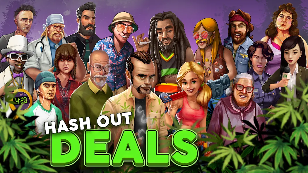 Hempire - Plant Growing Game (Хемпир) [МОД Бесконечные монеты] Screenshot 2