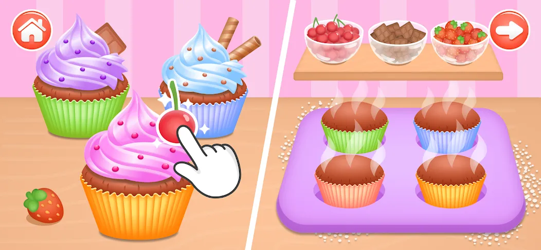 Kids Cooking Games 2+ Year Old [МОД Unlimited Money] Screenshot 3