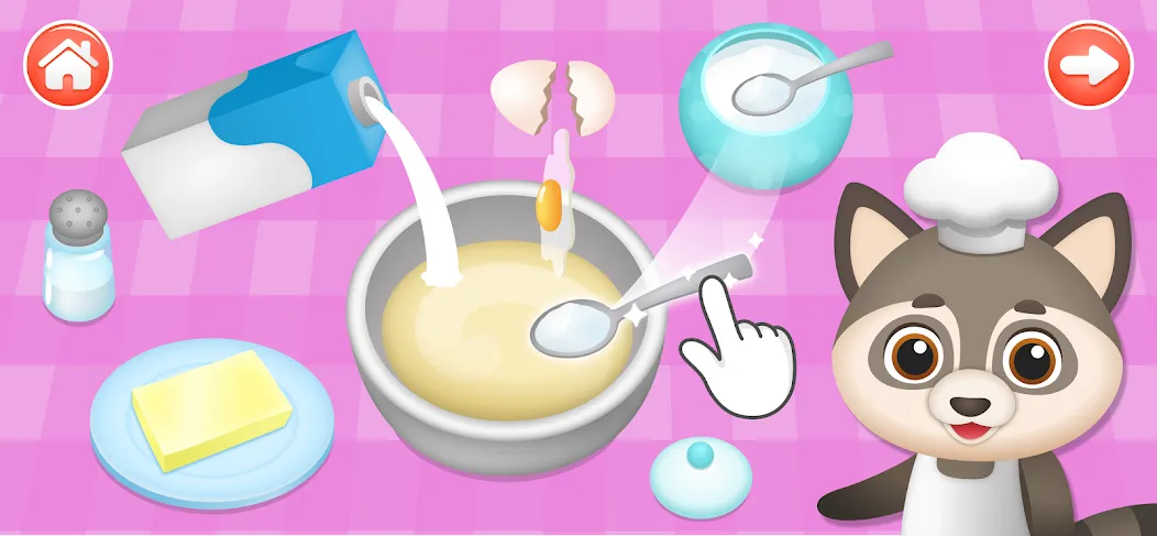Kids Cooking Games 2+ Year Old [МОД Unlimited Money] Screenshot 4